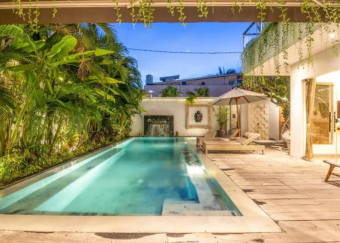 Exquisite 4br Haven, 5min Stroll To Beach Canggu Villa Canggu